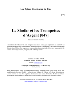 Le Shofar et les Trompettes d`Argent [047]