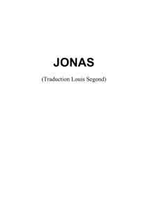 Jonas 1 - La Sainte Bible