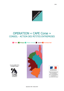 OPERATION « CAPE Corse
