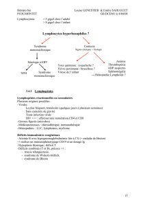 Lymphocytose