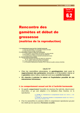 rencontre gametes