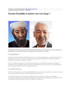 Forçons Ennahdha à montrer son vrai visage ? : Kapitalis : http
