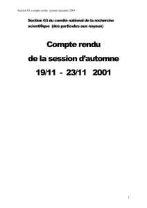 Automne - mandature 2000-2004