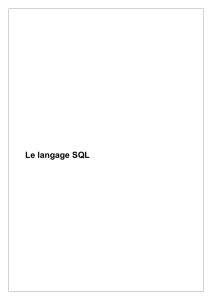 Le langage SQL - E