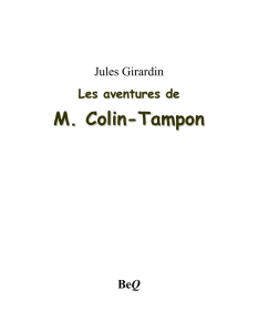 Les aventures de M. Colin-Tampon - La Bibliothèque électronique