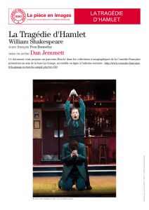 La Tragédie d`Hamlet - Le théâtre au lycée Jean Moulin de
