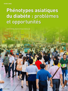 Phénotypes asiatiques du diabète - International Diabetes Federation