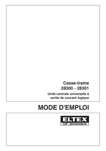 TH-0065-01 Manual 28300 FR