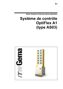 Système de contrôle OptiFlex A1 (type AS03)
