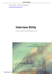 Interview Shilly - Filipe Ferreira