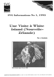 Island (Nouvelle- Zélande) - Société Volcanologique Genève
