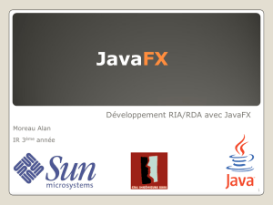 Présentation de JavaFX