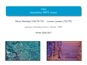 CM3 Assembleur MIPS (suite)