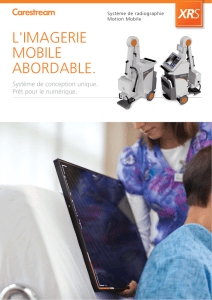 Brochure du système de radiographie Motion Mobile