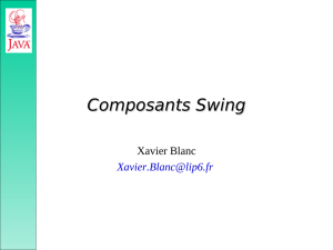 Composants Swing