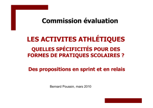 commission EP sprint relais