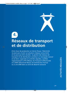 Réseaux de transport et de distribution 4.