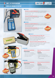 Measuring and testing equipment