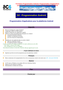 Programmation d`applications pour la plateforme - ac6