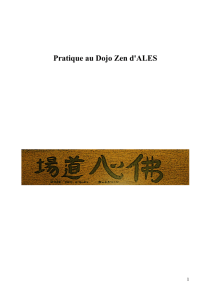 Pratique du Zen Soto au Dojo d`Alès