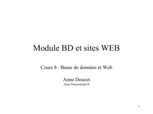 Architectures Web et BD - IA