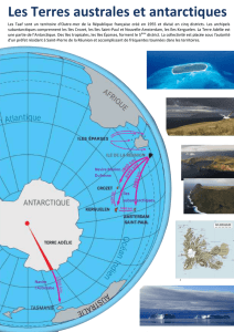 Les Terres australes et antarctiques
