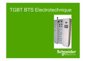 TGBT BTS Electrotechnique