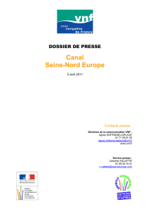 Canal Seine-Nord Europe - Direction territoriale Bassin de la Seine