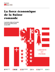 La force économique de la Suisse romande