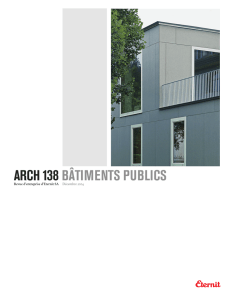 Arch 138 Bâtiments publics