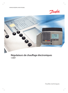 Régulateurs de chauffage électroniques