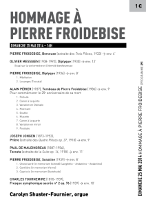 le programme en pdf - Orchestre Philharmonique Royal de Liège