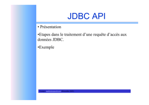 JDBC API - ITFormation