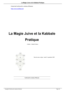 La Magie Juive et la Kabbale Pratique