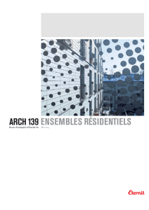 arch 139 ensembles résidentiels