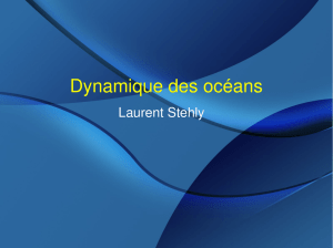 Dynamique des océans