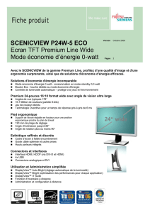 SCENICVIEW P24W-5 ECO Ecran TFT Premium Line Wide