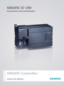 SIMATIC S7-200 SIMATIC Controller