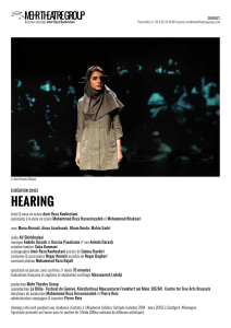 Hearing - Mehr Theatre Group
