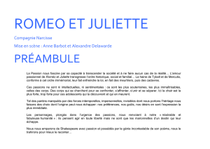 romeo et juliette - Théâtre Romain Rolland