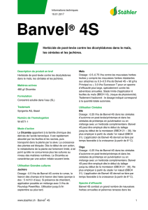 Banvel® 4S - Stähler Suisse SA