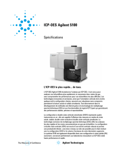 ICP-OES Agilent 5100