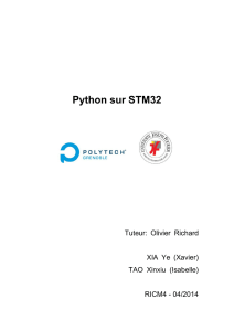 Python sur STM32