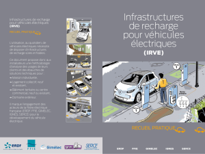 Infrastructures de recharge pour véhicules électriques