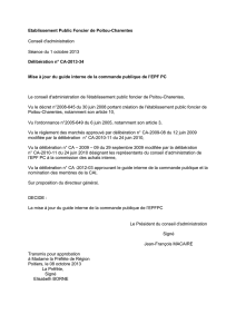 Etablissement Public Foncier de Poitou