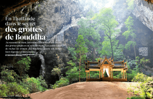 des grottes de Bouddha - Jean