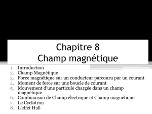 Champ magnétique