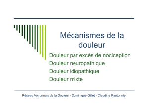 5. MECANISME DE LA DOULEUR [Mode de compatibilité]