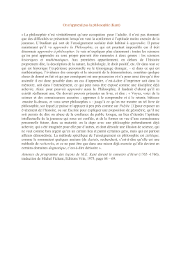 philosophie des sites de rencontres marc parmentier