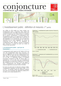 L`investissement public : définition et mesures (1ère partie)